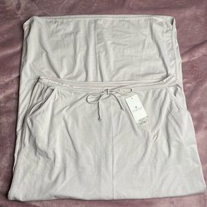 COPY - Synergy organic clothing gray maxi skirt women’s size large has pockets